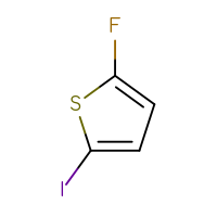 Chemical structure of 2-fluoro-5-iodothiophene - CSSB00011161933
