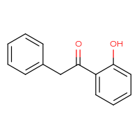 Chemical structure of 1-(2-hydroxyphenyl)-2-phenylethan-1-one - CSSB00000040333