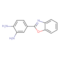 Chemical structure of 4-(1,3-benzoxazol-2-yl)benzene-1,2-diamine - CSSB15038569965