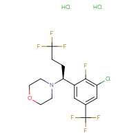 C15H17Cl3F7NO