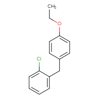 Chemical structure of 1-[(2-chlorophenyl)methyl]-4-ethoxybenzene - CSSB00132310938