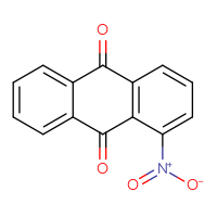 Chemical structure of 1-nitro-9,10-dihydroanthracene-9,10-dione - CSSB00015186155
