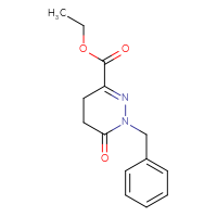 Chemical structure of ethyl 1-benzyl-6-oxo-1,4,5,6-tetrahydropyridazine-3-carboxylate - CSSB00113783324