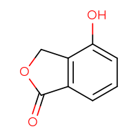 Chemical structure of 4-hydroxy-1,3-dihydro-2-benzofuran-1-one - CSSB00009873874