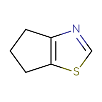 Chemical structure of 4H,5H,6H-cyclopenta[d][1,3]thiazole - CSSB00000693111