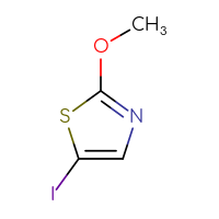 Chemical structure of 5-iodo-2-methoxy-1,3-thiazole - CSSB00023040382