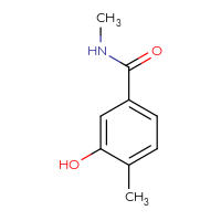 Chemical structure of 3-hydroxy-N,4-dimethylbenzamide - CSSB00000235590