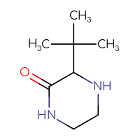 Chemical structure of 3-tert-butylpiperazin-2-one - CSSB00011653966