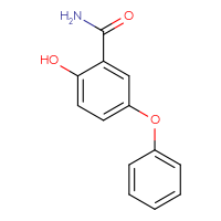 Chemical structure of 2-hydroxy-5-phenoxybenzamide - CSSB00065852373