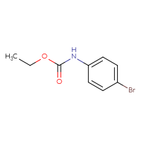 Chemical structure of ethyl N-(4-bromophenyl)carbamate - CSSB00000158341