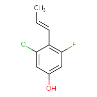 C9H8ClFO