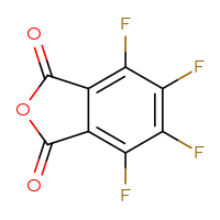 Chemical structure of tetrafluoro-1,3-dihydro-2-benzofuran-1,3-dione - CSSB00000032971