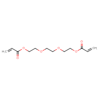 Chemical structure of 2-{2-[2-(prop-2-enoyloxy)ethoxy]ethoxy}ethyl prop-2-enoate - CSSB00000123084