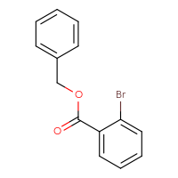 Chemical structure of benzyl 2-bromobenzoate - CSSB00009811549