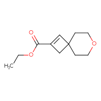 Chemical structure of ethyl 7-oxaspiro[3.5]non-1-ene-2-carboxylate - CSSB06656856798
