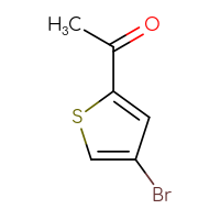 Chemical structure of 1-(4-bromothiophen-2-yl)ethan-1-one - CSSB00000718618