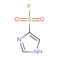Chemical structure of 1H-imidazole-4-sulfonyl fluoride - CSSB00024414364