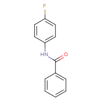 Chemical structure of N-(4-fluorophenyl)benzamide - CSSB00017283553