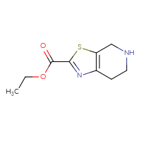Chemical structure of ethyl 4H,5H,6H,7H-[1,3]thiazolo[5,4-c]pyridine-2-carboxylate - CSSB00010163951