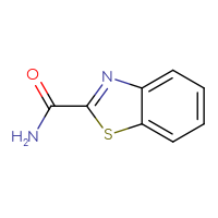 Chemical structure of 1,3-benzothiazole-2-carboxamide - CSSB00000016678