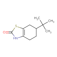 Chemical structure of 6-tert-butyl-2,3,4,5,6,7-hexahydro-1,3-benzothiazol-2-one - CSSB00000748853