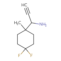 C10H15F2N