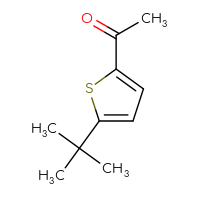 Chemical structure of 1-(5-tert-butylthiophen-2-yl)ethan-1-one - CSSB00012953226
