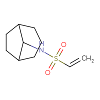Chemical structure of N-{bicyclo[3.2.1]octan-8-yl}ethene-1-sulfonamide - CSMB00155117697