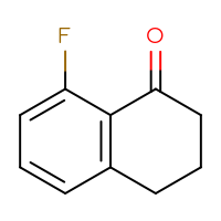 Chemical structure of 8-fluoro-1,2,3,4-tetrahydronaphthalen-1-one - CSSB00000090523