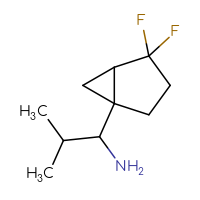 C10H17F2N