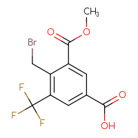 C11H8BrF3O4
