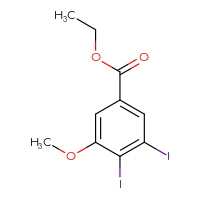 C10H10I2O3