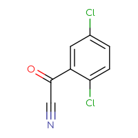 Chemical structure of 2,5-dichlorobenzoyl cyanide - CSSB00010204459