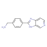 Chemical structure of 1-(4-{3H-imidazo[4,5-c]pyridin-2-yl}phenyl)methanamine - CSSB00001058652