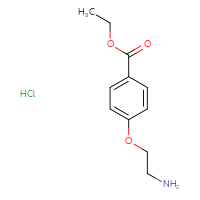 Chemical structure of ethyl 4-(2-aminoethoxy)benzoate hydrochloride - CSSB06657272081