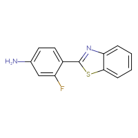 Chemical structure of 4-(1,3-benzothiazol-2-yl)-3-fluoroaniline - CSSB00008317507