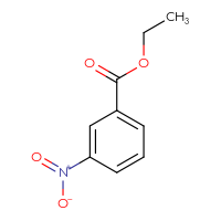 Chemical structure of ethyl 3-nitrobenzoate - CSSB00000169873