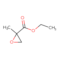Chemical structure of ethyl 2-methyloxirane-2-carboxylate - CSSB00000701306