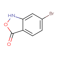 Chemical structure of 6-bromo-1,3-dihydro-2,1-benzoxazol-3-one - CSSB00010210585