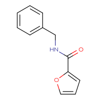 Chemical structure of N-benzylfuran-2-carboxamide - CSSB00000153135