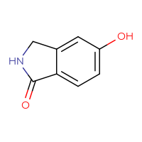 Chemical structure of 5-hydroxy-2,3-dihydro-1H-isoindol-1-one - CSSB00000098542