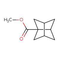 Chemical structure of methyl tricyclo[3.3.0.0³,⁷]octane-1-carboxylate - CSSB06751083033