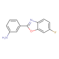 Chemical structure of 3-(6-fluoro-1,3-benzoxazol-2-yl)aniline - CSSB00008128998