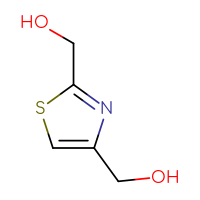 Chemical structure of [2-(hydroxymethyl)-1,3-thiazol-4-yl]methanol - CSSB00000724621