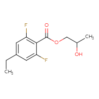 C12H14F2O3