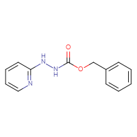 Chemical structure of N'-(pyridin-2-yl)(benzyloxy)carbohydrazide - CSSB21332336278