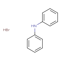 Chemical structure of N-phenylaniline hydrobromide - CSSB00015282390