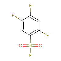 Chemical structure of 2,4,5-trifluorobenzene-1-sulfonyl fluoride - CSSB00015196468