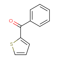 Chemical structure of phenyl(thiophen-2-yl)methanone - CSSB00011214959