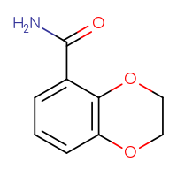 Chemical structure of 2,3-dihydro-1,4-benzodioxine-5-carboxamide - CSSB00011219105